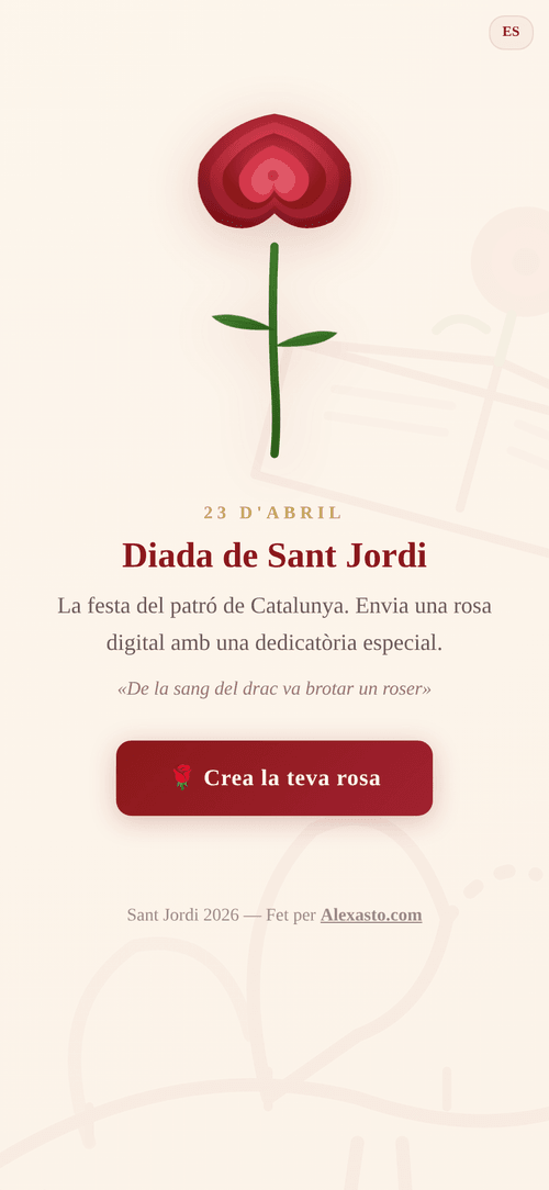 Vista responsive de Rosesstjordi.cat en móvil